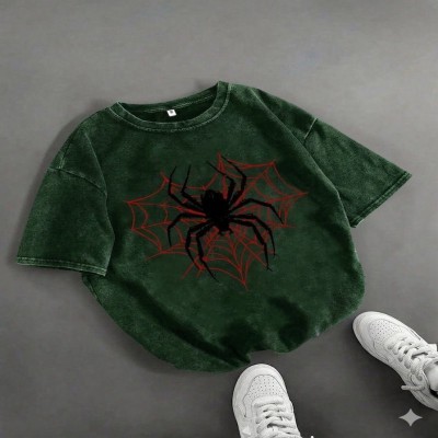 Premium Acid Wash Drop Shoulder TShirt