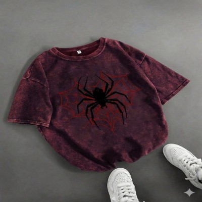 Premium Acid Wash Drop Shoulder TShirt